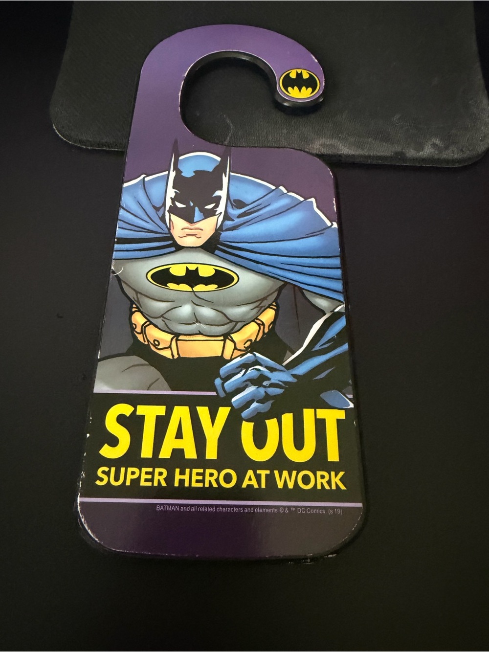Batman Door Hanger & buckle belt  bundle